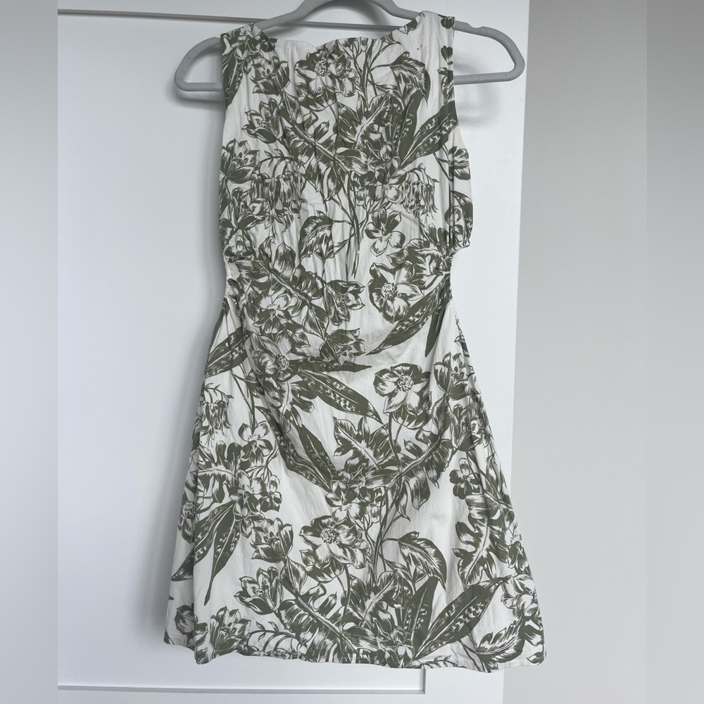 Abercrombie Stretch Cutout Cotton Mini Dress